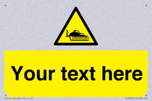 Custom warning grounding cruiser on lock cill